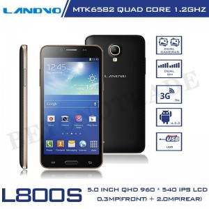 Buy Original Landvo L800S Android MTK6582 Quad Core 1G RAM 4G ROM 5.0'' IPS Screen 5.0MP Camera Dual SIM 3G online