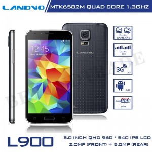 Buy Original LANDVO L900 Android Phones MTK6582M Quad Core 1G RAM 4G ROM 5MP Camera 8.4mm Super Slim Cell Phones online