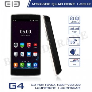 Buy Elephone Brand G4 Quad Core MTK6582 1G RAM 4G ROM 8.0MP Camera 5''IPS Screen Cell Phone online
