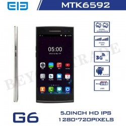 Original Elephone G6 Android 4.4.2 Fingerprint Indentification MTK6592 Octa Core 8G ROM 13.0MP Camera 3G
