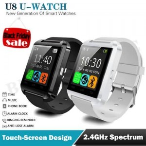 Buy Bluetooth Smartwatch WristWatch U8 SmartWatch for iPhone 4S/5/5S/6 Samsung S4 Android Phone Passometer Music Calls online