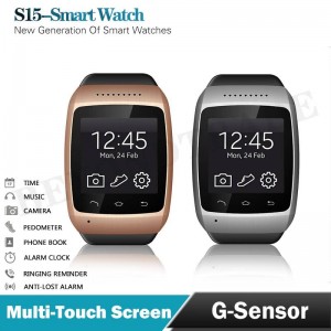 Buy ZGPAX Brand S15 Bluetooth SmartWatch For Android/IOS System Support Camera Music Call Message Weather WristWatch online