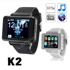 Buy K2 Smart Watch Phone 1.8" Bluetooth Dial Smartwatch Phone Support GPRS/FM/MP4/Video with Sim Card Slot/ Camera online