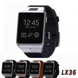 LX36 Bluetooth Smart Watch WristWatch Smartwatch Pedometer Anti-lost with Camera 8GB Memory for Huawei HTC Xiaomi Android Phones