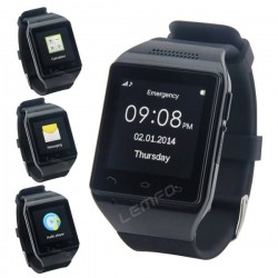 S18 Smart Watch Phone 1.54" Capacitive Bluetooth GSM SmartWatch MP3 FM Radio Fashion