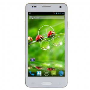 Buy NEW Star W9002 MTK6582 Quad Core 1.3GHz Android 4.2 4.5 inch FWVGA Capacitive 512MB+4G 3G Android Smart phone White online