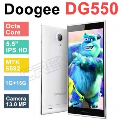 Original DOOGEE DAGGER DG550 MTK6592 Octa Core 1.7GHz Andriod 4.4 Phone 5.5 inch IPS OGS 13.0MP 1GB RAM 16GB ROM GPS Phone gift