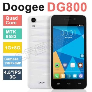 Buy Original DOOGEE VALENCIA DG800 MTK6582 Quad Core 1.3GHz 4.5" IPS Screen 1GB RAM 8GB ROM Android 4.4.2 OS 13.0MP online
