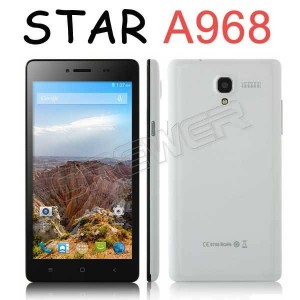 Buy 5.5 Inch Original Star A968 MTK6582 Quad Core Android 4.4 IPS 960X540 1GB RAM 4GB ROM 5MP Camera Dual Sim 3G GPS O online