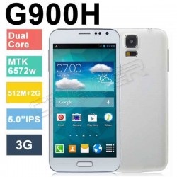 Doxio G900H Android 4.2 MTK6572W 5.0 Inch 3G GPS Dual core 1.3Ghz 854*480 Capacitive Screen 512MB RAM 2GB ROM Phone O