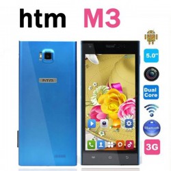 Feiteng HTM M3 Phone With MTK6572W Android 4.2 Dual Core 3G GPS 5.0 Inch Capacitive Screen Smart Phone free case