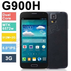 Buy HOT G900H MTK6572W Dual Core Moible Phone 1.3GHz Android 4 Camera 5.0MP 5.0" Capacitive Screen 512MB+2GB GPS 3G Cell Phone online