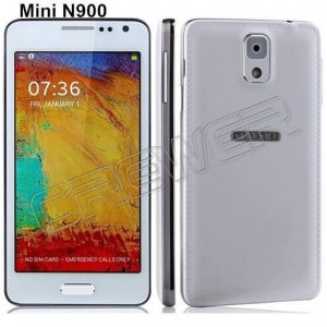 Buy Mini N900 MTK6572 Dual Core Phone Android 4.3 4.7 inch FWVGA Capacitive Screen 256MB+256MB Android Smart Cell Phone White online
