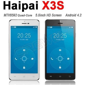 Buy New Arrival Haipai X3SW MTK6582 quad core s 1.5GHz 5.0inch HD Screen 1GB 4GB 2.0MP + 8.0MP GSM WCDMA online