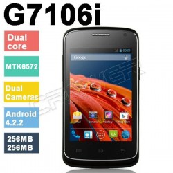 Original Doxio G7106i MTK6572 Dual Core 1.3GHz Android 4.2 3.5" capacitive Screen GPS Bluetooth Cell Phone O