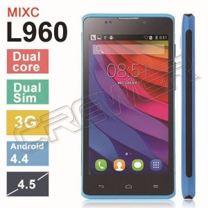 Buy Original Phone MIXC L960 4.5'' 854*480 Screen Android 4.4 Smart Phone with Spreadtrum SC7715 CPU 256MB RAM 1GB ROM 3G GPS Phone online