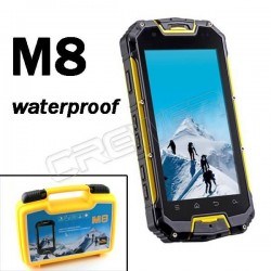 Original Snopow M8 IP68 Rugged with PTT Walkie Talkie 4.5 Inch Android 4.2 MTK6589 Quad Core 3000Mah Battery