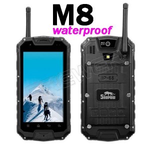 Buy Snopow M8 MTK6589 Quad Core IP68 Waterproof Dustproof Shockproof Tri Proof 4.5 Inch Cell Phones GPS 3G 8.0MP online