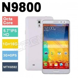 Star N9800 MTK6592 Octa Core 1.7GHz 5.7"IPS HD Capacitive Screen Android 4.2.2 3G GPS 1GB RAM +16GB ROM Cell Phone