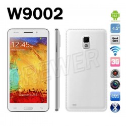 Star W9002 MTK6582 Quad Core 1.3GHz Android 4.2 4.5 inch FWVGA Capacitive 512MB+4G 3G Camera 8.0MP Black