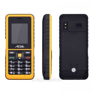 Buy 1.77" AGM Stone 2 IP67 32MB+32MB Waterproof Dust Resistant Shock Resistant 0.3MP LED Flashlight GSM Phone FSJ0284#M1 online