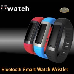 U9 Bluetooth Smart Watch Wristlet Wristband U SEE Smartwatch Sync Handsfree For iphone 6 5 5C 5S Samsung HTC LG Sony