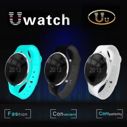 Uu Smart Watch Handsfree Bluetooth Smartwatch Wristwatch Sync Android for iPhone Samsung Galaxy S5 Note HTC LG Sony 2015 New