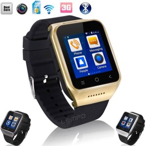 Buy ZGPAX S8 Android 4.4 Smart Watch MTK6572 Wristwatch Bluetooth SmartWatch Cell Phone Dual Core 5MP 3G WCDMA GPS online