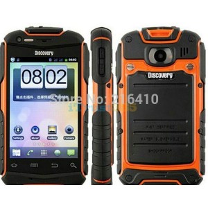 Buy 3G Discovery V5+ 3.5 Inch Shockproof Android 4.2 Smart phone MTK6572 dual core DUAL SIM Bluetooth online