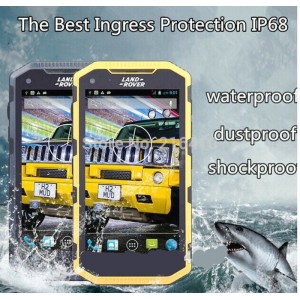 Buy 5.0 INCH rugged IP68 waterproof V8 smart phone intercom MTK6582 Dual core 1G 8GB GPS 3G CDMA 2 SIM CAMERA online