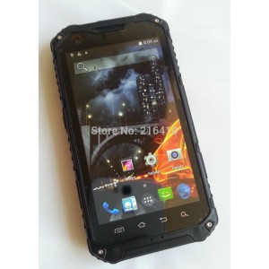 Buy A9+ BLACK IP68 waterproof 4.3 inch MTK6582 4 Cores Android 4.2 Smart Phone GPS 3G dual SIM Russian language online