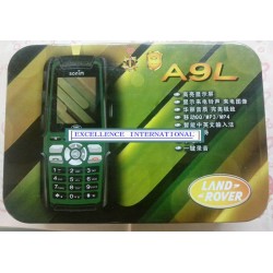 A9L FM Dual SIM card English Russian 2.0" cell phone Camouflage Orange Black Green