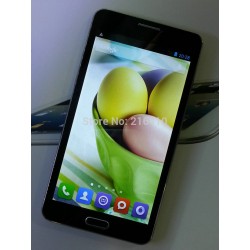 big screen QUAD CORE 5.7 inch smart phone Android 4.2 2 SIM N900 3G black