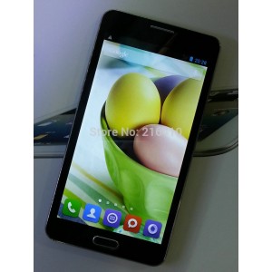 Buy big screen QUAD CORE 5.7 inch smart phone Android 4.2 2 SIM N900 3G black online