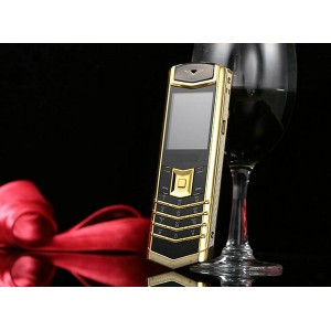 Buy Gold silver cool V1 quad band unlocked cell phone dual card camera MP3 FM Radio online