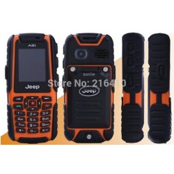 Jeep A8i Outdoor Waterproof Shockproof Dustproof cell phone Long Standby 2 SIM Quadband Bluetooth