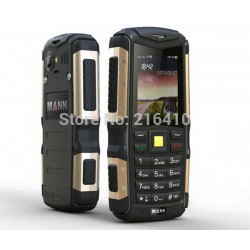 MANN ZUG S 2.0 inch IP67 Waterproof Rugged cell phone dual SIM long standby Bluetooth gold silver