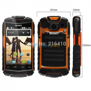 Buy new 3.5 Inch Discovery V5+ Waterproof Smart phone Android 4.2 MTK6572 Dual core Bluetooth GPS 3G Russian online
