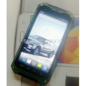 Buy NEW A9 green IP68 waterproof MTK6582 Android 4.2 Smart Phone GPS 3G 4.3 inch dual SIM Russian language online
