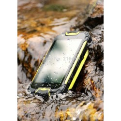 NEW Snopow M9 4.5inch Android 4.2 MT6589 Quad Core Waterproof Shockproof Smart Phone 1GB+4GB 8.0MP Walkie Talkie GPS YELLOW