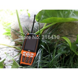 Orange L8 cell phone camp military Interphone IP67 Waterproof Dustproof Shockproof unlocked 2 SIM Bluetooth