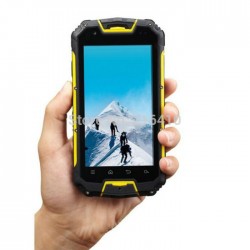 Snopow M8 4.5inch Android 4.2 MT6589 Quad Core Waterproof Shockproof Smart Phone 1GB+4GB 8.0MP Walkie Talkie GPS YELLOW