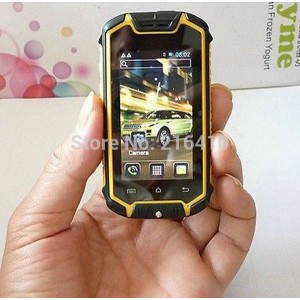Buy YELLOW mini Z18 Dual Core smart phone Quad Band Android 4.0 Unlocked Dual SIM Cards online
