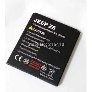 Buy Z6 JEEPSMART PHONE 2500mAh li-ion battery for Z6 online