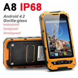 0riginal MTK6572 Dual Core Android 4.2 Gorilla glass A8 IP68 rugged Waterproof phone GPS Dustproof Shockproof cellphone 3G