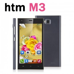 HTM M3 5.0'' MTK6572 Dual Core 4GB ROM 5.0MP Camera Android 4.2 OS style dual sim GSM 3G/GPS