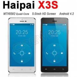 New Arrival Haipai X3SW MTK6582 quad core s 1.5GHz 5.0inch HD Screen 1GB 4GB 2.0MP + 8.0MP GSM WCDMA