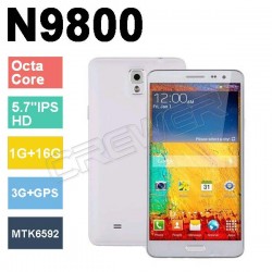 New Arrival Star N9800 MTK6592 Mobile Cell Phone Octa Core Android 4.2 13MP Rear Camera 5.7" IPS 2GB RAM 16GB ROM W