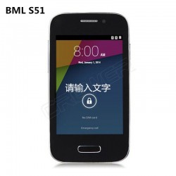 Original Phone M-hours MINI S51 Capacitive Screen Android 4.4 SC7715 1GHz GSM Cellular 3G Cell Phone Free Case Gfit