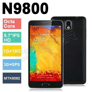 Buy Star N9800 MTK6592 Octa Core 1.7GHz Android 4.2.2 5.7"IPS HD Capacitive Screen 1GB+16GB 3G GPS Smart B online